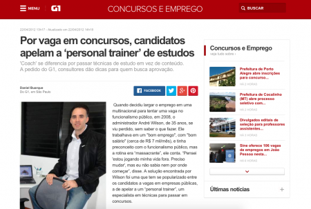 Por vaga em concursos, candidatos apelam a ‘personal trainer’ de estudos