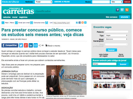 Para prestar concurso público, comece os estudos seis meses antes; veja dicas