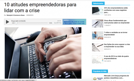 10 atitudes empreendedoras para lidar com a crise