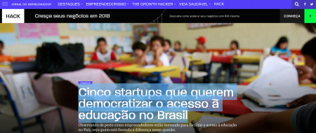 Cinco startups que querem democratizar o acesso à educação no Brasil