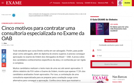 Cinco motivos para contratar uma consultoria especializada no Exame da OAB